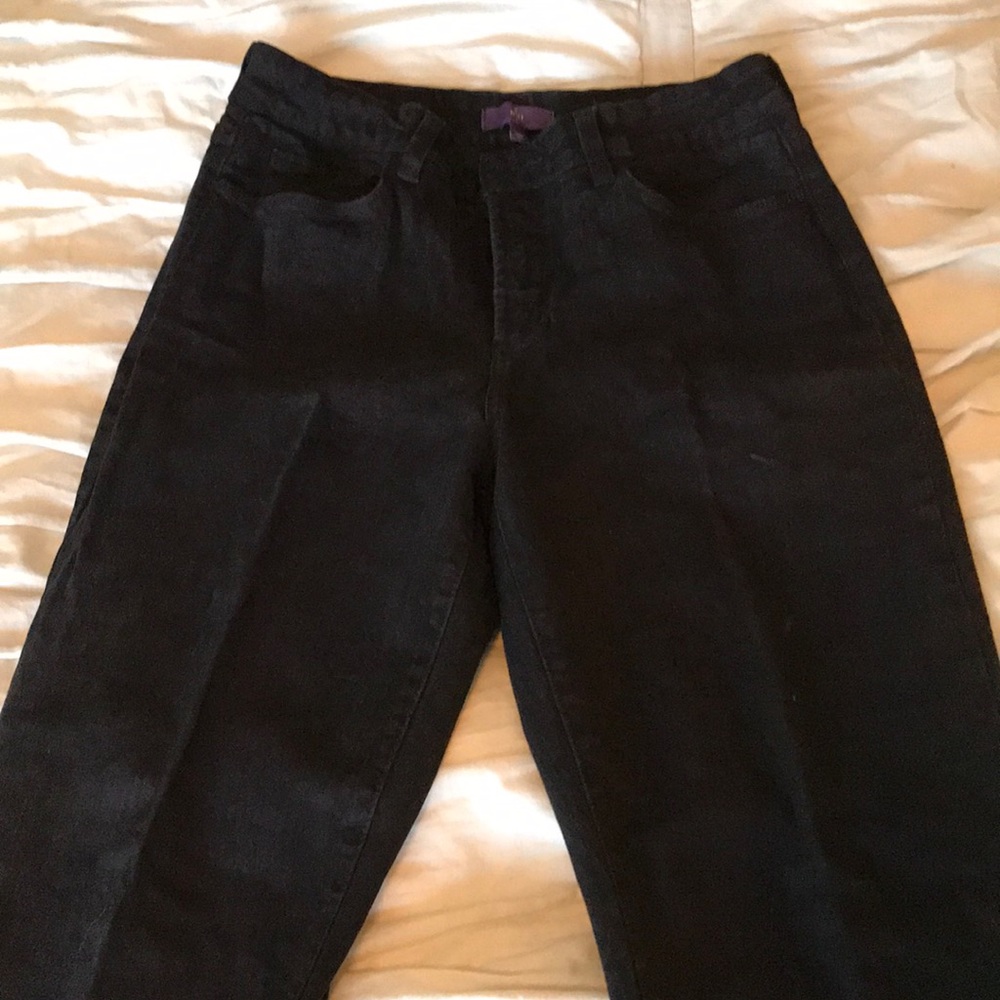 Black Size 10 NYDJ Jeans